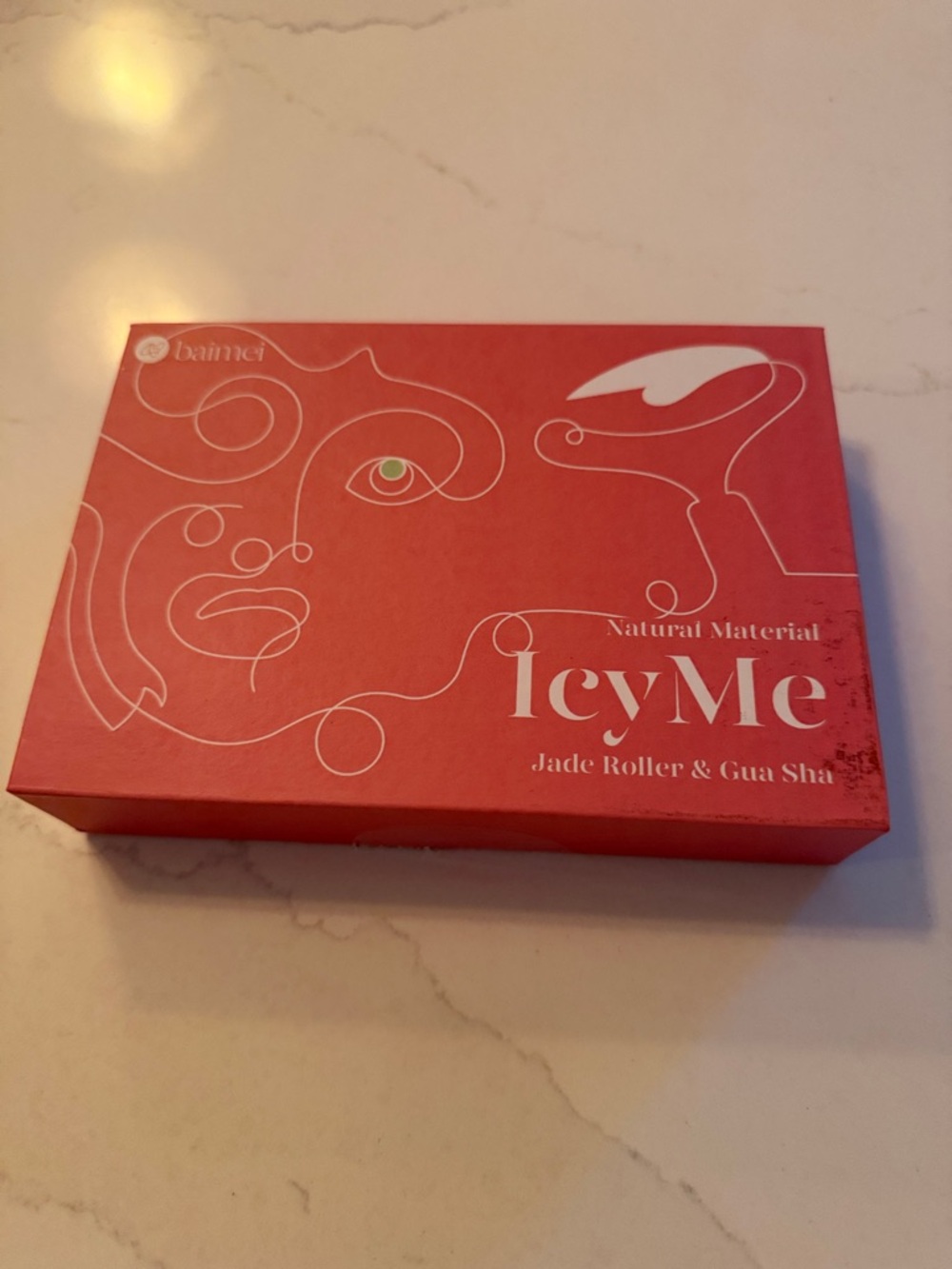 New -Never Used Jade Roller & Gua Sha Set